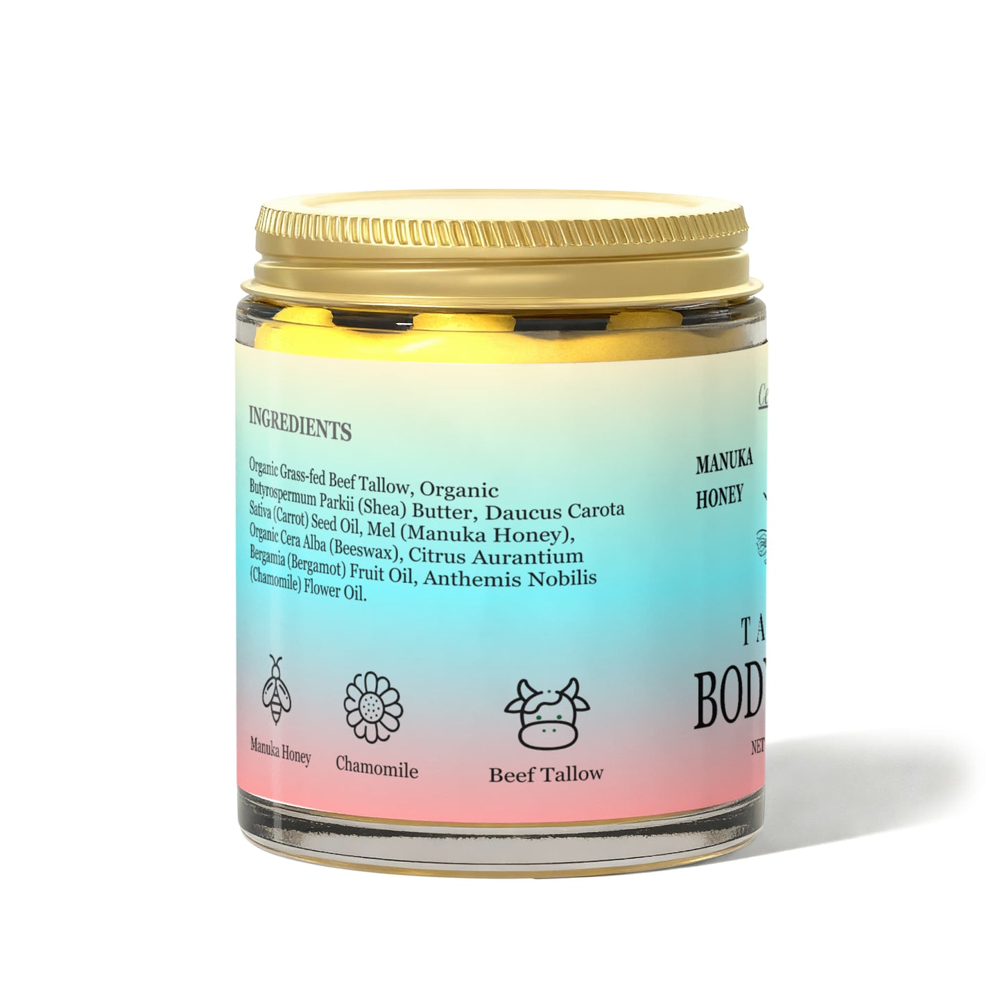 Manuka Honey Chamomile Tallow Body Balm